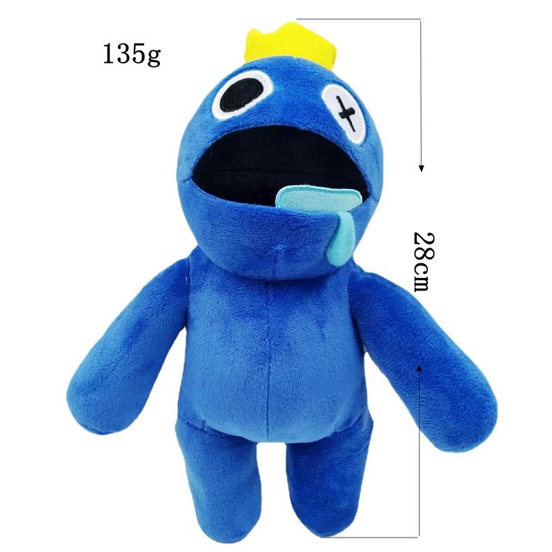 Rainbow Friends Stuffed Toys Garten of Banban Plush Toys Cartoon Little Blue Man Dolls Horror Game Peripheral Throw Pillow Gifts