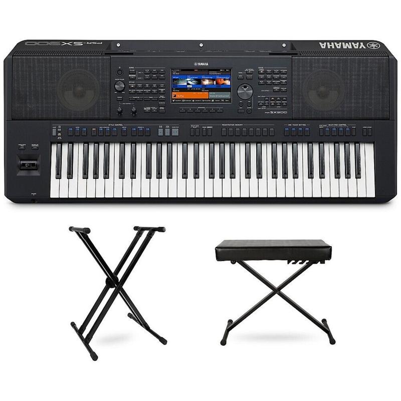 Yamaha PSR-SX900 Keyboard with Stand and Bench