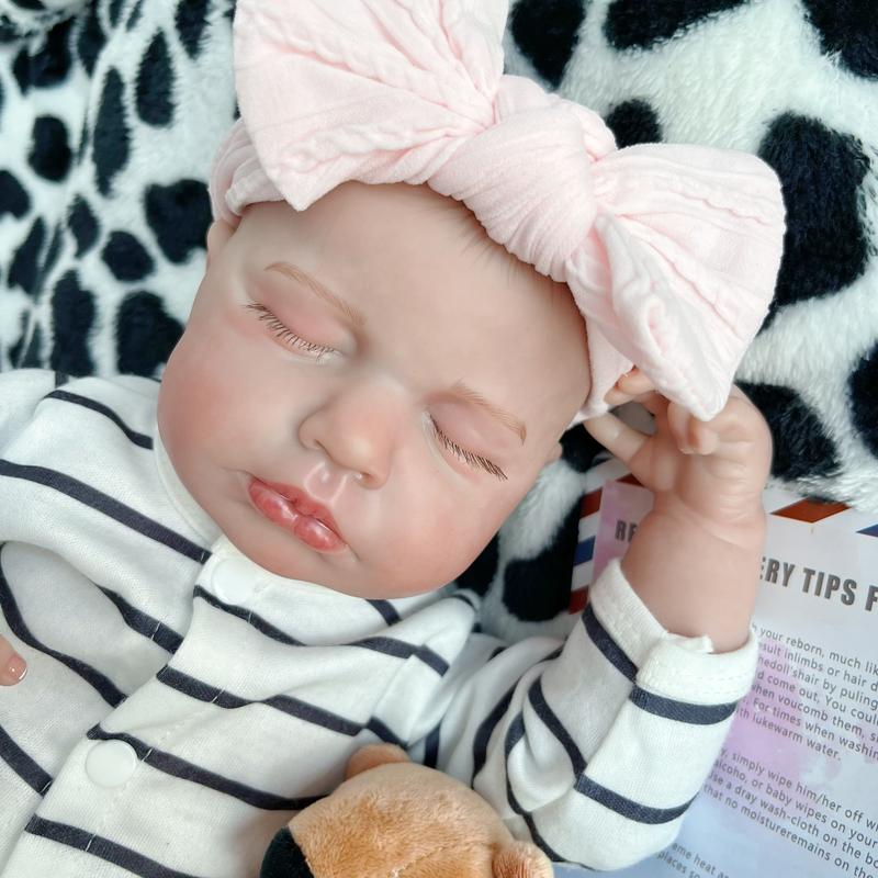 [new style]Reborn doll：simulated baby doll,toy, girl gift, Interchangeable clothing,super cute,sleep doll toy