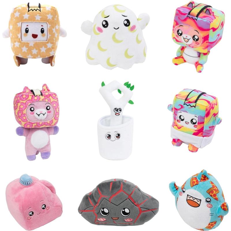 LankyBox Mini Mystery Plush, Series 2, Collectible Blind Box Mini Plush, Officially Licensed LankyBox Merch