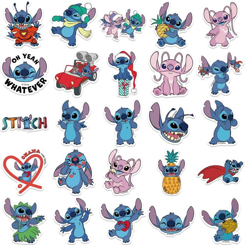 Cartoon Pattern Stickers, 100pcs Waterproof Self Adhesive Decor Papers, DIY Decor Stickers For Gift Greeting Card Water Bottle Laptop Phone