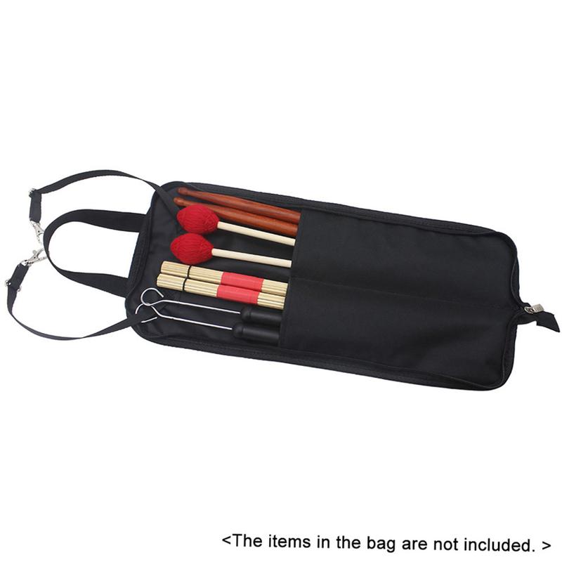 IRIN Drum Stick Bag for Musicians, Black Color