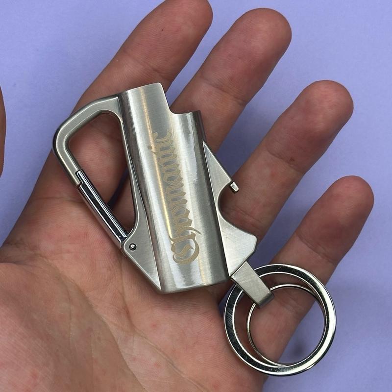 Chromantic Crossfader: Lighter Case,Bottle Opener, and Carabiner Keychain Accessories Accessory