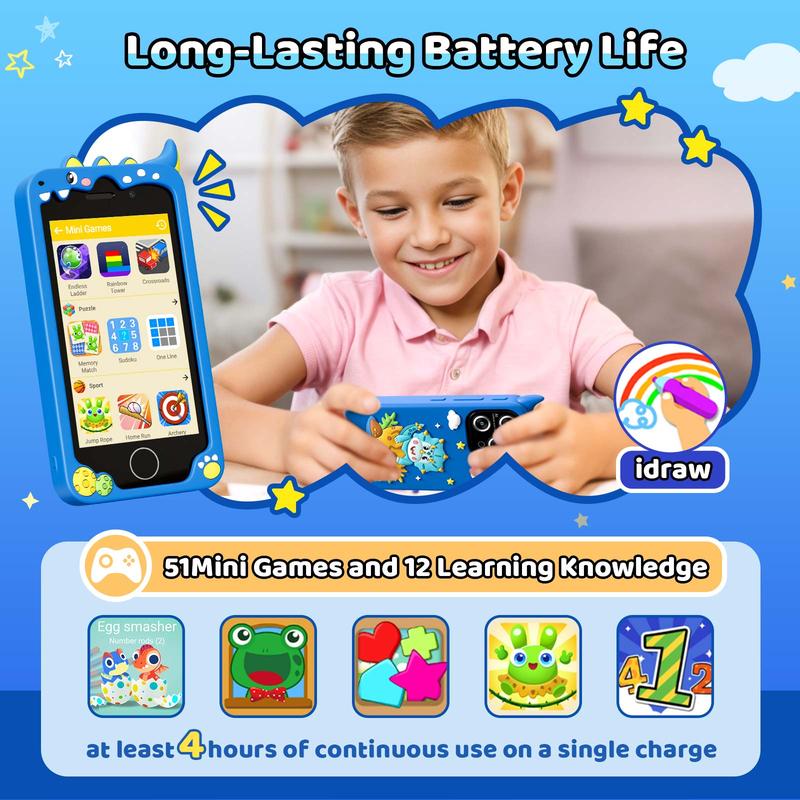 Kids Smart Phone for Boy & Girl, 4.0