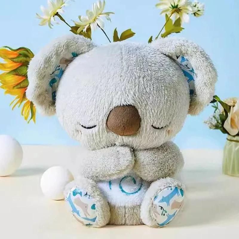 Breathing Animal St-it-ch Plush Pendant Soothing plush toy pendant with realistic breathing, lights and music to relieve anxiety and is an ideal sleep companion