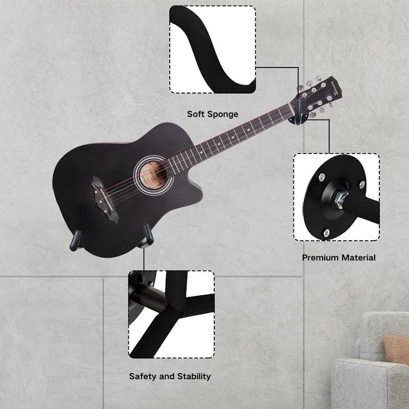 Guitar Hanging Rack, 1 Set Guitar Hanging Rack, Electric Guitar Hanging Rack, Universal Guitar Accessories, Easy to Install