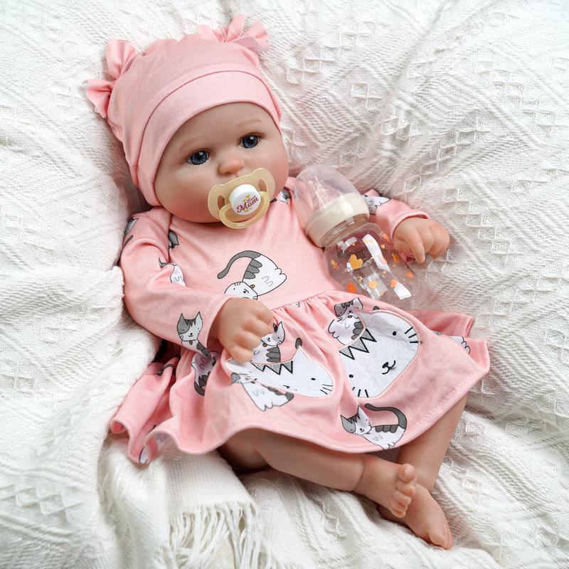 BABESIDE Reborn Baby Dolls - Bailyn, 20 inch Real Life Baby Girl Dolls with Soft Body Flexible Limbs, Realistic Newborn Baby Dolls That Look Real for Girls Boys Kids Age 3+