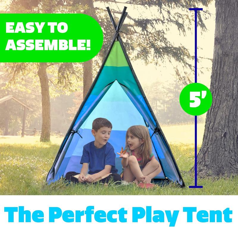 Christmas Tent for Kids - Pop Up Kids Playhouse for Boys, Girls, Toddler Tent, Portable Kids Play Tent Storage Bag