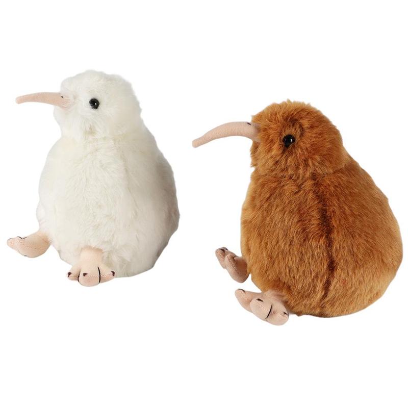 18cm 7.1in Bird Plush Toys, 1 Count Simulated Bird Toys Stuffed Animal Soft Toys Lifelike Furry Bird Cute Plush Bird Doll Gift For Christmas Birthday