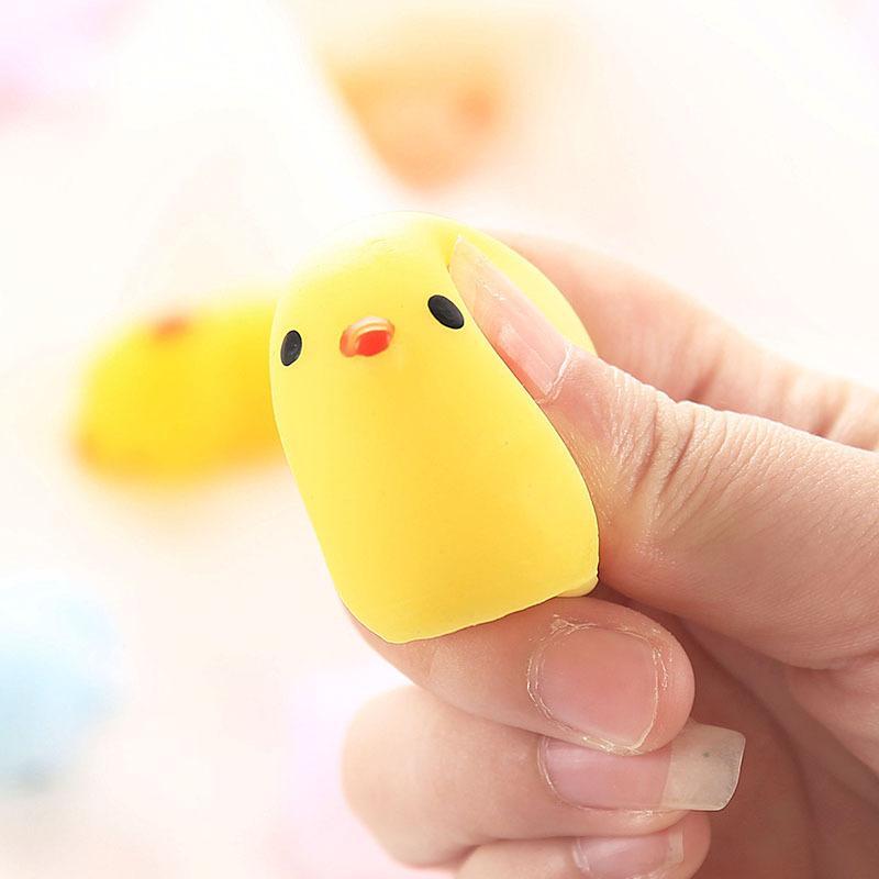 Random Color Mixed Styles Mini Squishy Toy, 10pcs 30pcs Cute Animal Design Squishy Toy, DIY Micro Landscape Decoration, Gift Bag Stuffers, Christmas Gift