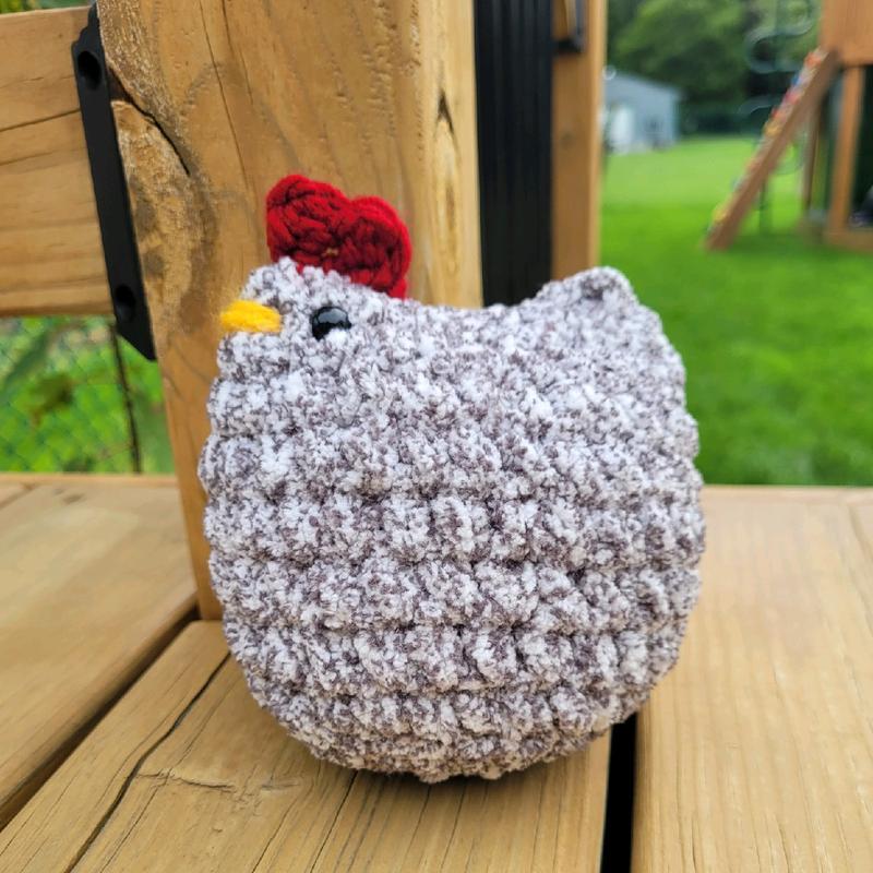 Crochet Chunk Chicken Speckled