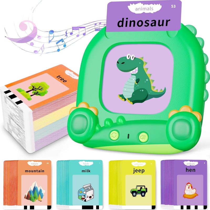 Talking Flash Cards, Kids Learning Toys, Speech Therapy Toys, Montessori Learning Educational Present for 3+ Year Old Boys and Girls with 224 Sight Words