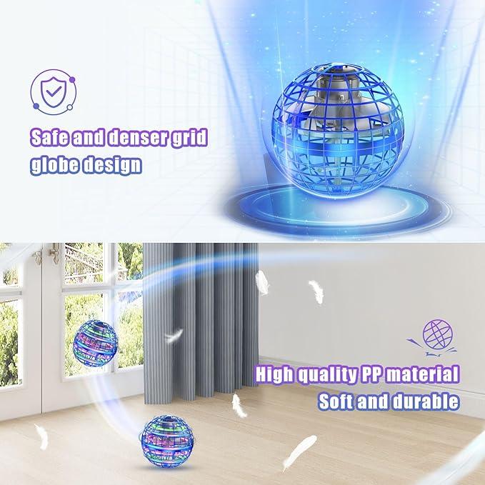 2025 new upgrade AI Flying Orb Ball Toy, Cosmic Globe Boomerang Hover Ball Galactic Fidget Spinner, Cool Toys for 6 7 8 9 10+ Year Old Boys Girls Teens Outdoor Toys