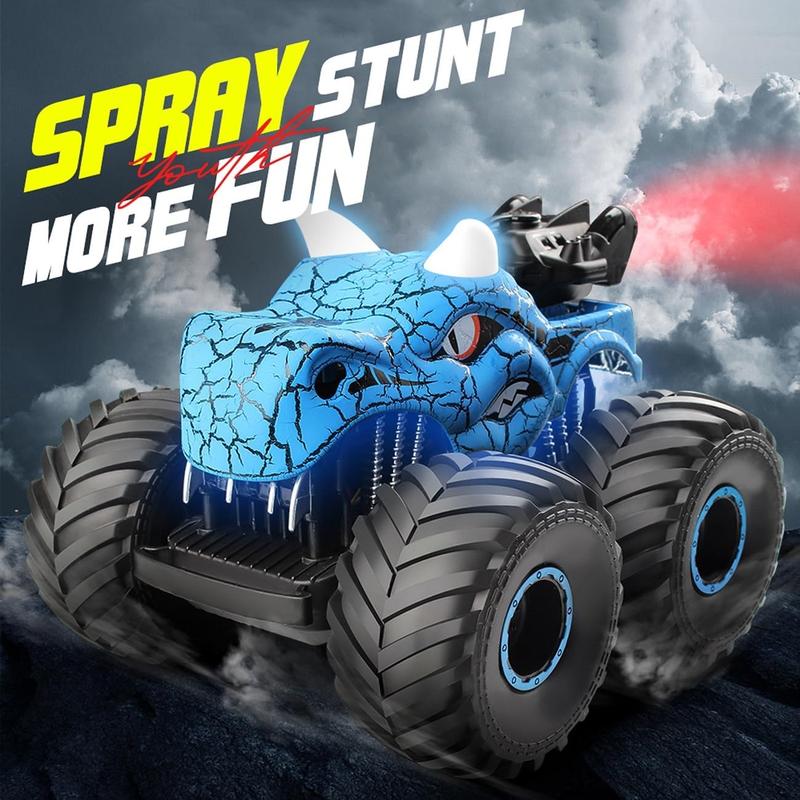 boys christmas gifts christmas gift ideas kids christmas gifts Threeking 1:18 Dinosaur RC Car Trucks Toy Gifts Presents for Boys Girls Ages 6+