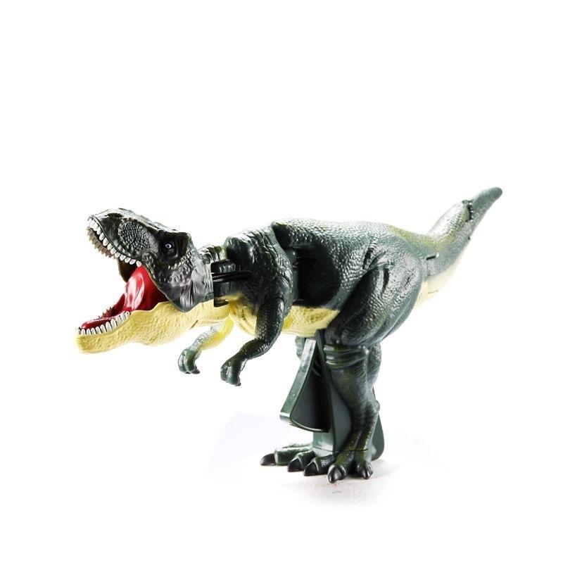 Dinosaur Roaring Toys Trigger The T-Rex Dinosaurs Toys with Dianosaur Sound Lighting Tyrannosauru Model Vibrating Head and Tail Moving Dinosaur for  Boy Toys Kids Christmas Stocking Stuffers