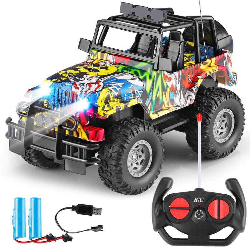 Remote Control Monster Race Truck Toys for Kids - 1:18 Scale RC Drift Car Toy with 2.4GHz Technology for All-Terrain Adventures