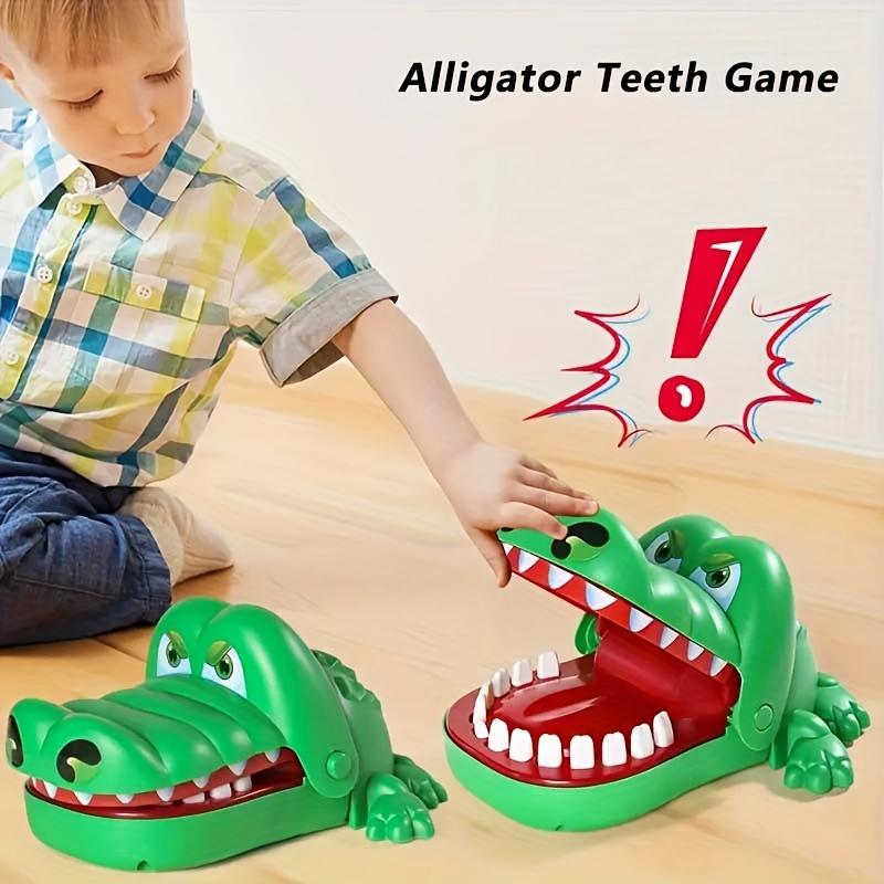 Giant Fun Crocodile Game-Perfect for Children's Parties! Suitable for Children Aged 3-12 without Power Supply, Perfect for Christmas, July 4, Summer, Autumn, Etc!