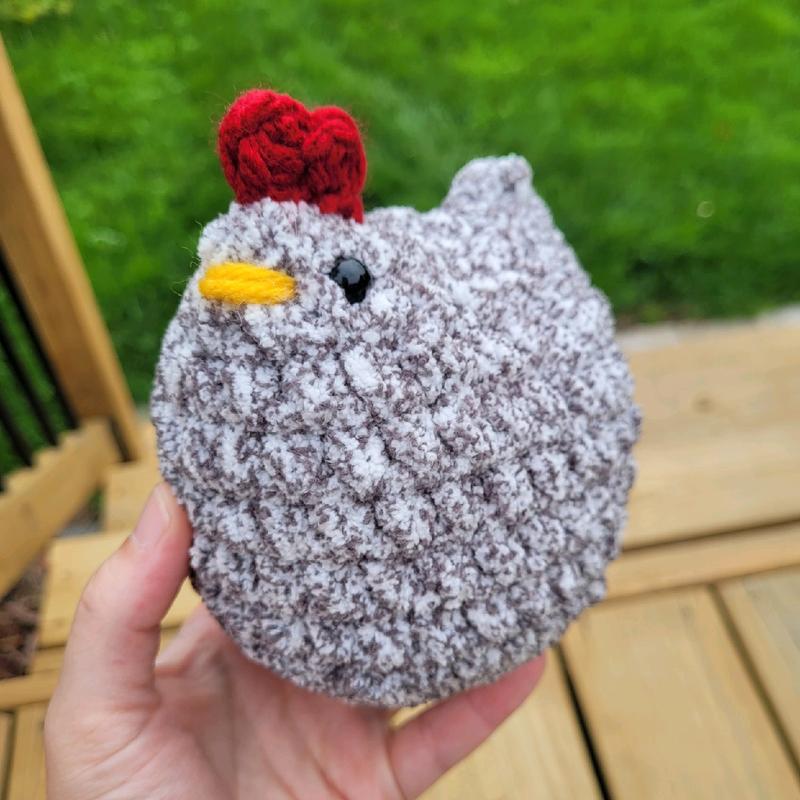 Crochet Chunk Chicken Speckled