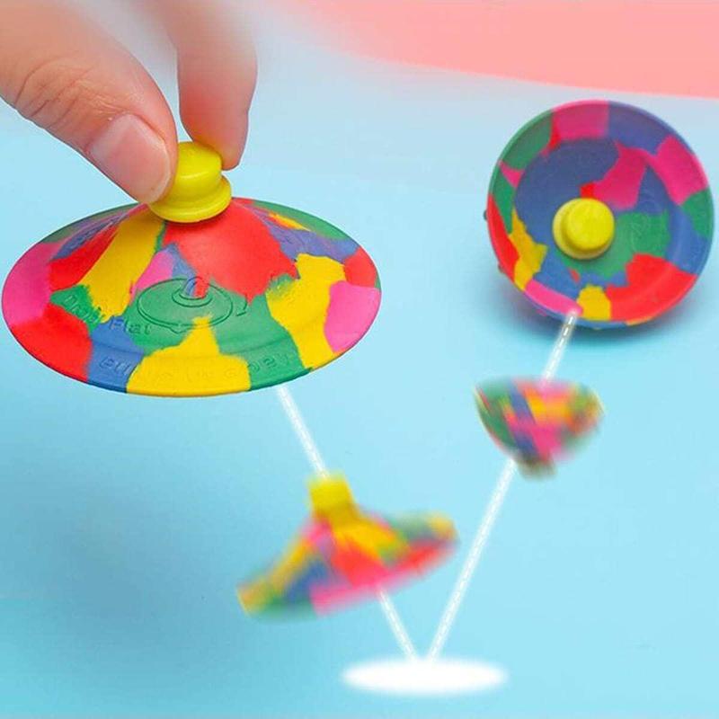 Bouncing Toy, Multicolor Rotating Bouncing Bowl Shaped Fidget Toy, Relaxation leisure Toys, Portable Finger Toy Fidget Toys, Leisure Toys Gift, Christmas Gift