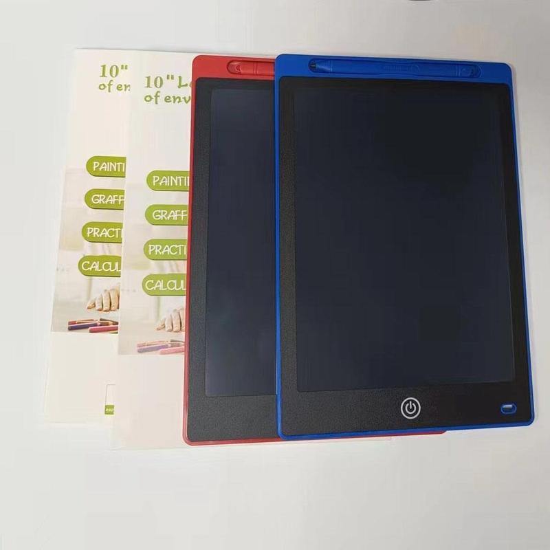 10 Inch LCD Writing Tablet, 2 Counts Writing Tablet with Pen, Writing Tablet for Kids, Students, Teachers, Office Workers