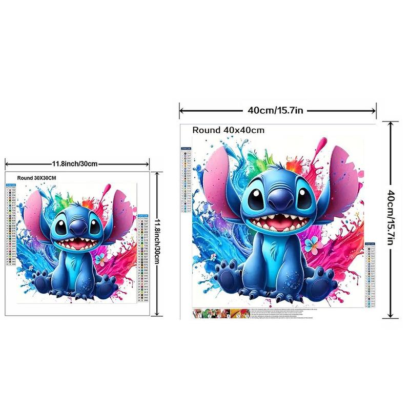 Cartoon Pattern DIY Diamond Arts Colorful Painting Kit without Frame, DIY 5D Diamond Arts Colorful Painting Kit, Wall Art Decor for Home