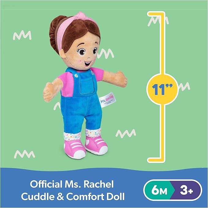 Ms Rachel Doll Talks andSings, 12 Inch Interactive Musical Toywith 20+ Songs and Phrases, Kids ToyGift for Boys and Girls Ages 6 Months to 3+