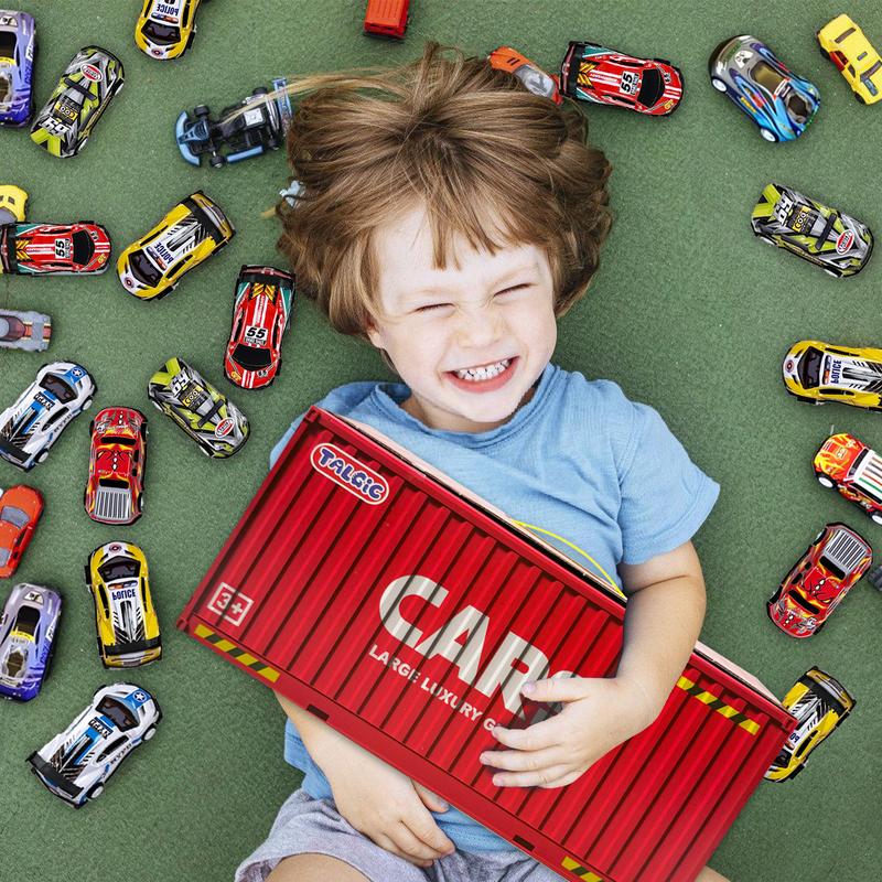 48 PCS Pull back Race Car collection toy for boy and girls, best choice of Christmas gift