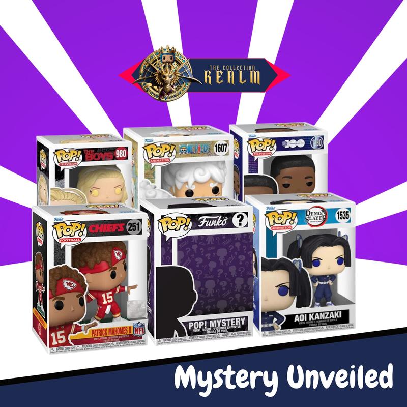 Funko Starter Collector Mystery Box Set of 6 (Random Common Pops)