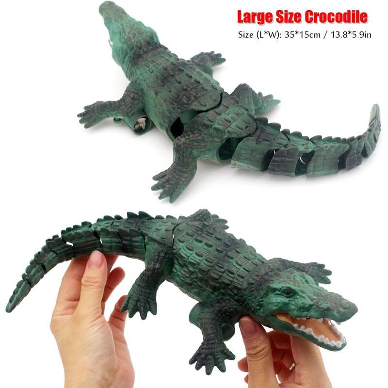 Remote Control Crocodile Electric Boat Toy, Animal Water Toy, Outdoor Toy Gift Box, Suitable for Swimming Pool, Bathtub or Lake Swimming Toy