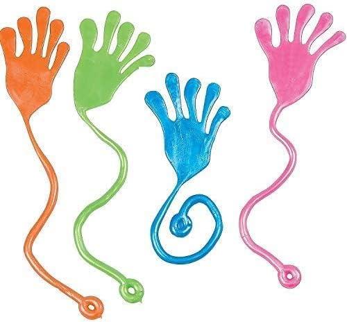 20PCS Sticky Hands, Sticky Finger, Kids' Party Favor Sets.Fun Toys, Party Favors, Wacky Fun Stretchy , Birthday Parties, Toys for Sensory Kids,Christmas Gifts