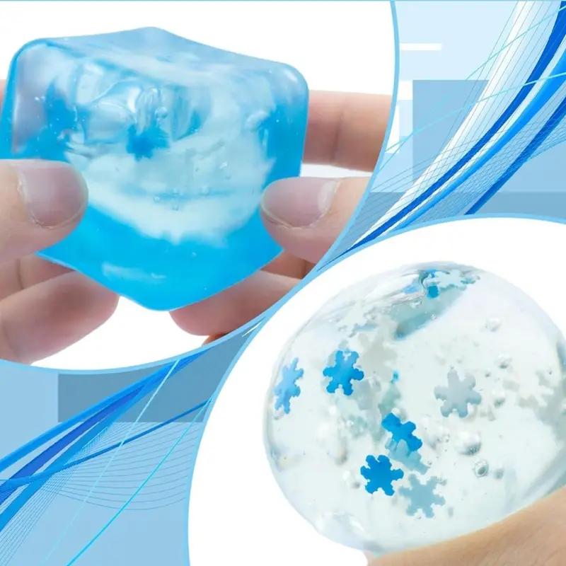 Ice Cube Stress Balls for Autistic Sensory Toys - Stress Relief Toys for Adults and Children