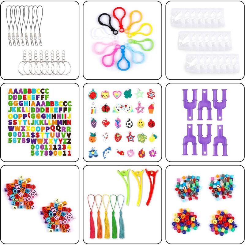 21900+ Loom Bands Refill Kit with Organizer, 20000+ Rubber Bands in 41 Colors, 1000 Clips,280 Beads, 5 Tassels, 5 Crochet Hooks and More, Bracelet Making Set for Girls Boys Christmas Gift