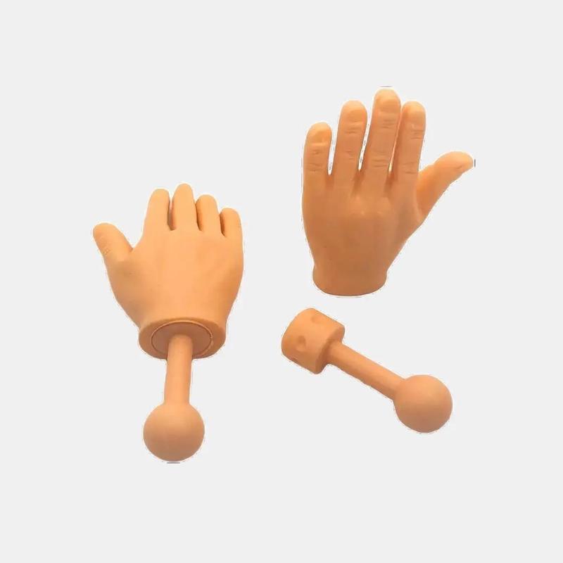 Tiny Hands 2 pack - 1 Left & 1 Right Hand Included with Bonus Holding Sticks