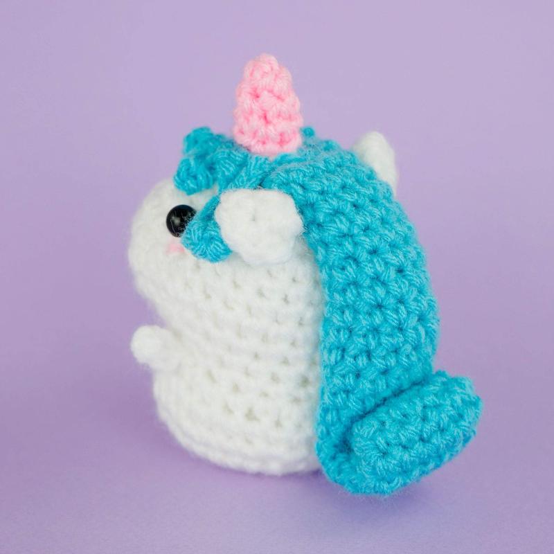 Unicorn Beginner Crochet Kit by The Woobles