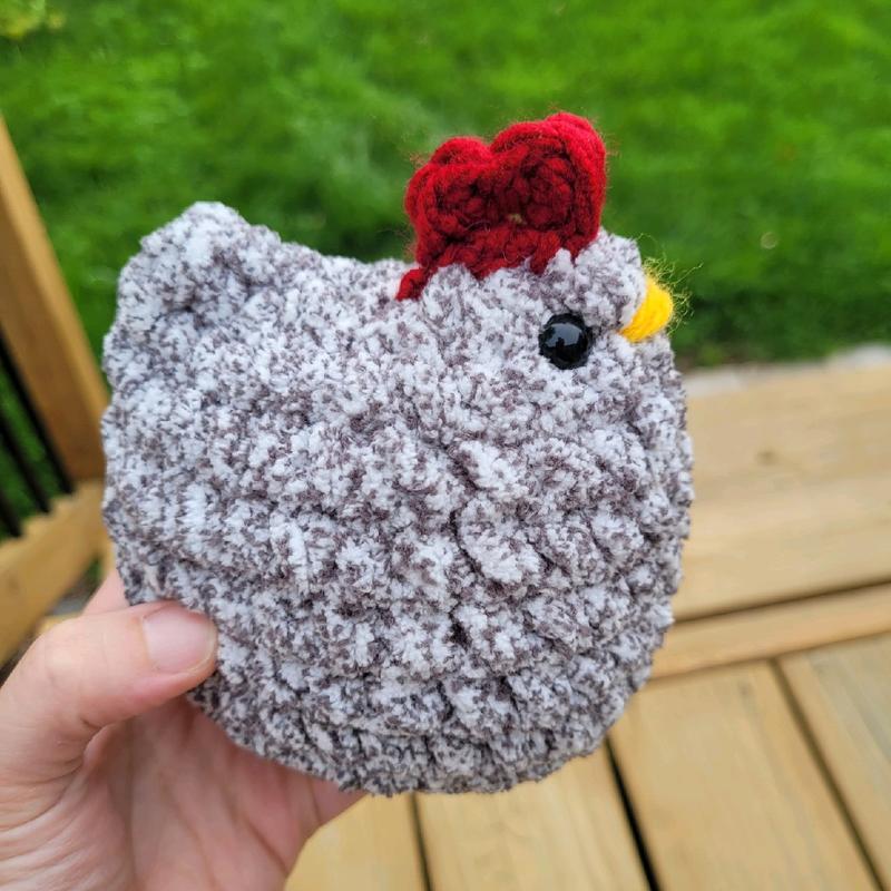 Crochet Chunk Chicken Speckled