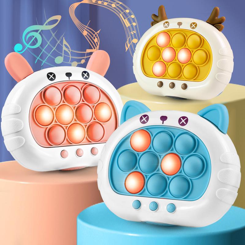 Fast Quick Push Game Bubble Stress Relief Toys for Boys Girls Christmas 2023Pop Trend Game