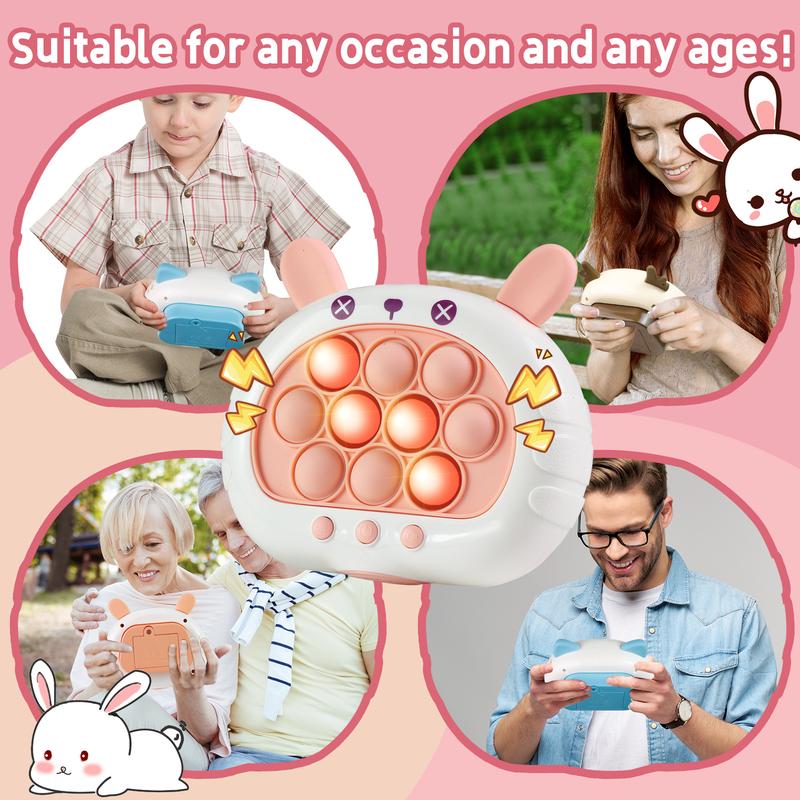 Fast Quick Push Game Bubble Stress Relief Toys for Boys Girls Christmas 2023Pop Trend Game