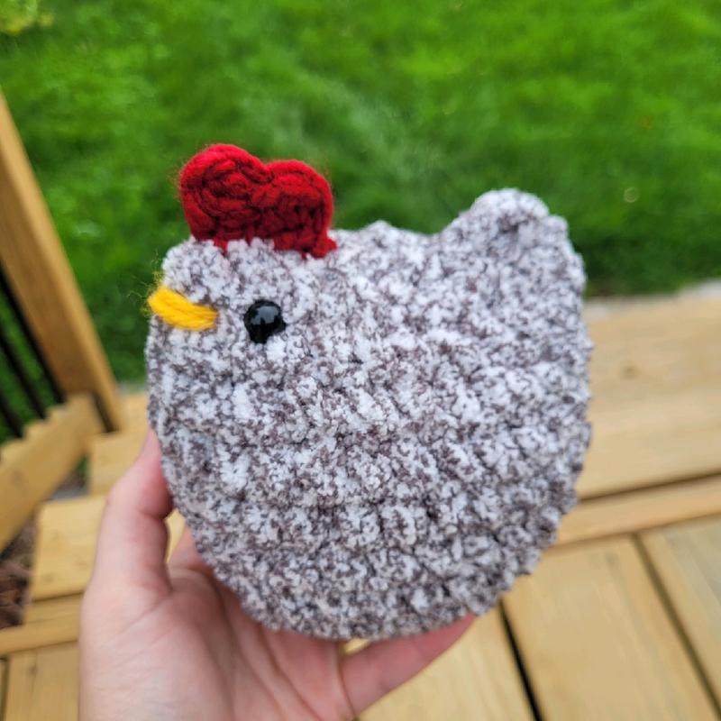 Crochet Chunk Chicken Speckled