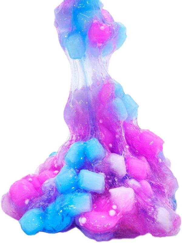 Christmas gift for kids Unicorn Slime Kit for Girls 4-12,Supplies Makes Butter Slime,Candy Confetti Slime,Glimmer, Foam Jelly Cubes Slime