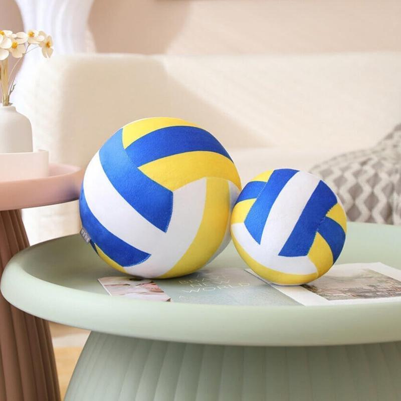 1pcs Simulation Volleyball Sports Series Plush Toys for Home Decoration, Giving Friends Birthday Gifts, Party Gifts, Christmas and New Year Gifts