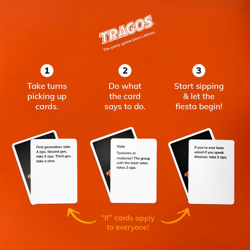 Tragos Original Party Card Game