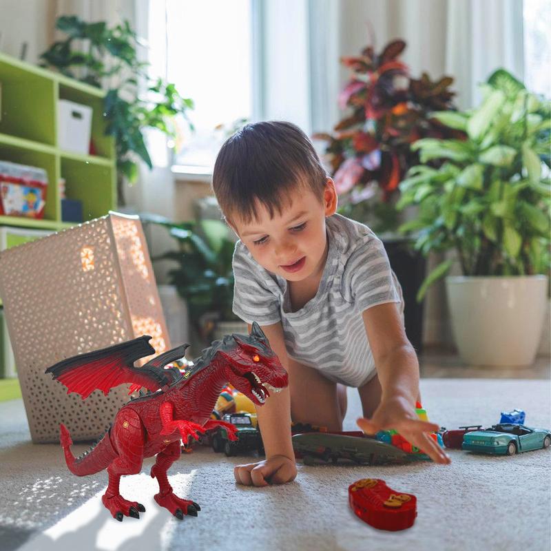 Realistic Fire Dragon Remote Control Dragon Toy for kids gift set easter gift idea, dragon year toy