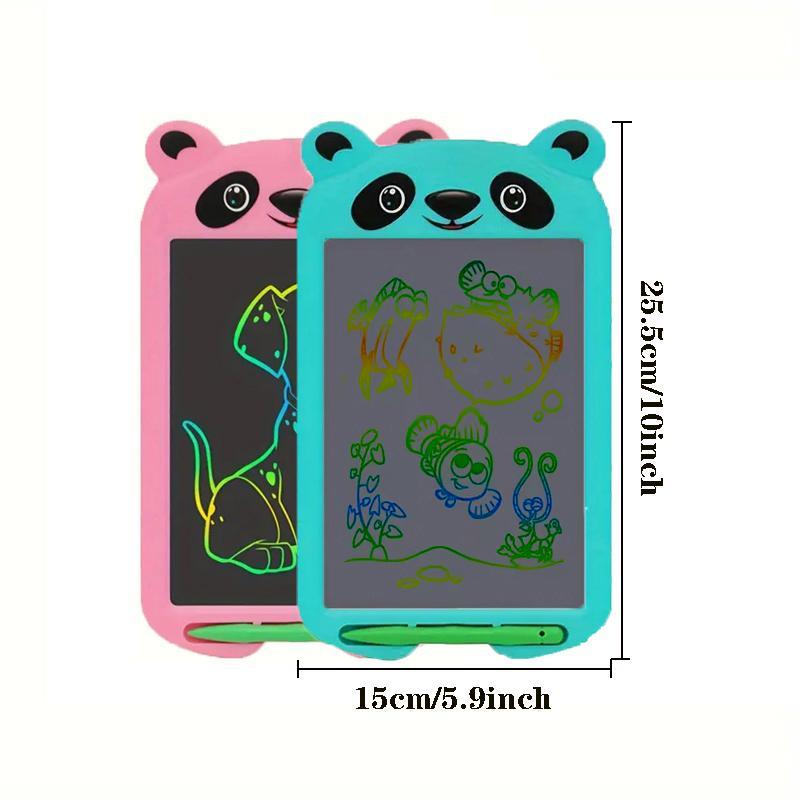 LCD Writing Tablet, 1 Count Panda Design Electronic Drawing Board, Batteries Powered Smart Electronic Cartoon Blackboard with Pen, Writing Tablet for Boys & Girls