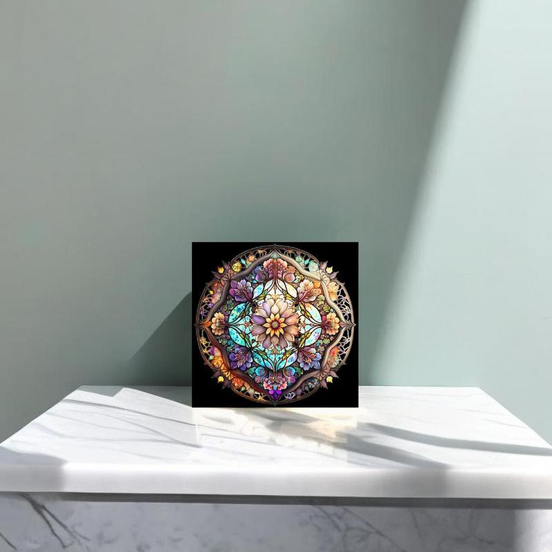 Flower DIY Diamond Art Painting Without Frame, DIY 5D Diamond Arts Painting Kit, Wall Art Decor For Home Living Room Bedroom