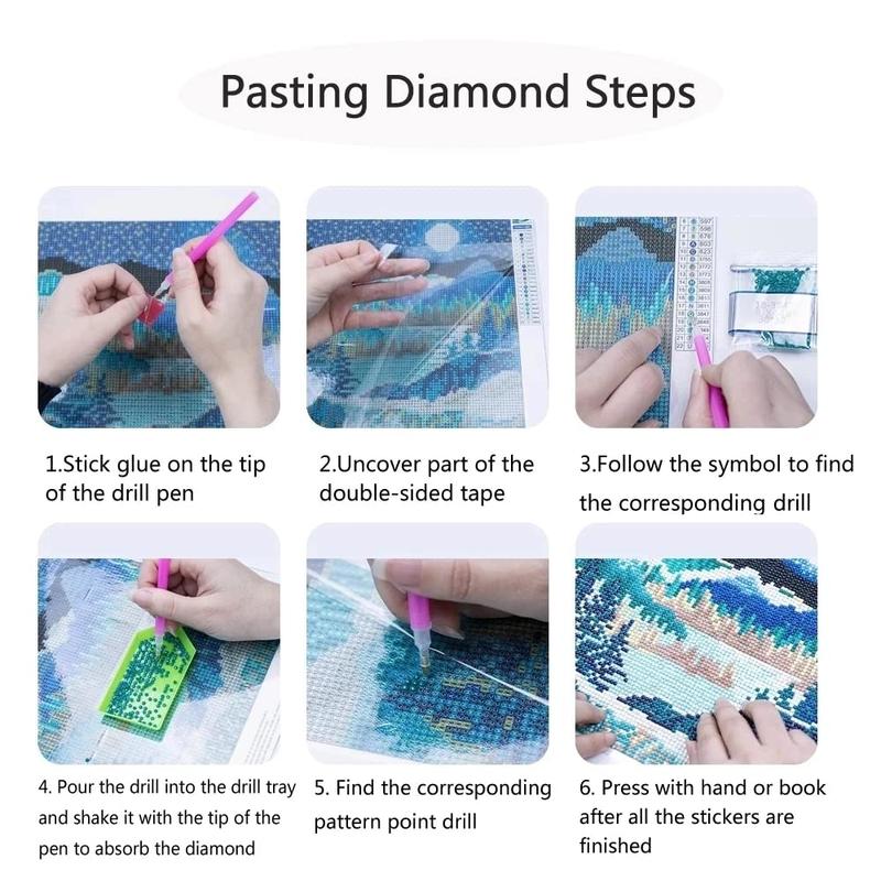 Cute Turtle Diamond Painting Kits for Adults - Diamond Art Kits for Adults Beginner, DIY Full Drill Diamond Dots Paintings with Diamonds 5D Gem Art and Crafts Home Wall Decor 14x14inch 120