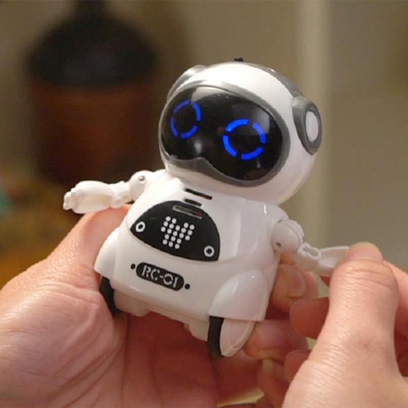 Interactive Mini RC Robot Toys: Talking, Singing, Dancing & Storytelling - Perfect Gift For Kids! Christmas Halloween Thanksgiving Gifts, Pet Owners