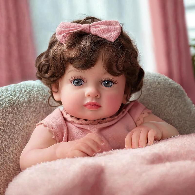 BABESIDE Lifelike Reborn Baby Dolls Girl - 20 Inch-Soft Body Realistic-Newborn Baby Dolls Cute Real Life Dolls with Clothes Accessories Gift for Kids Age 3+