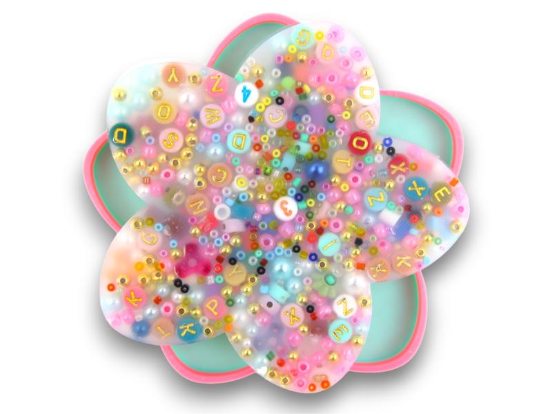 Flower Pick Party Pad - Satisfy Your Urge to Pick, Pop and Peel Stress-Free!  Picky Party Pad and Tray Picky Pad Silicone