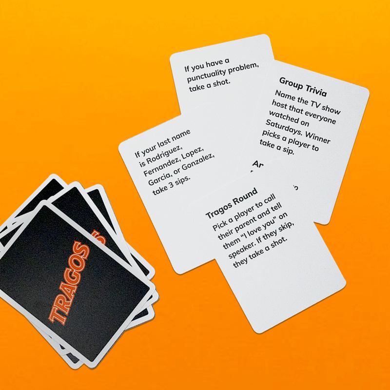 Tragos Original Party Card Game