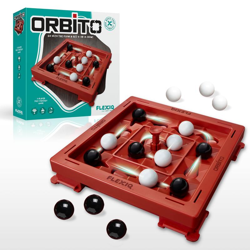 Orbito Board Game - Strategy Game for Kids and Adults,  Ages 7+, 2 Players, 10-Minute Playtime